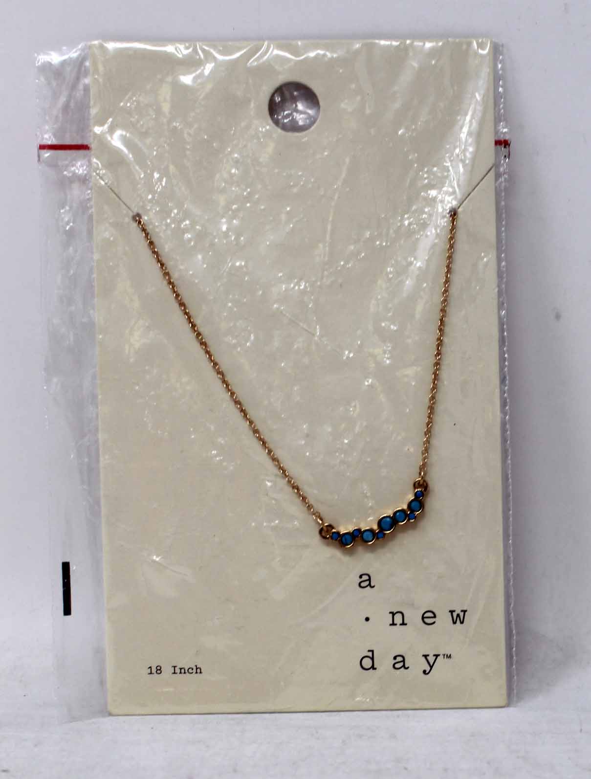 A New Day 18'' Inch Stone Necklace 1 Count