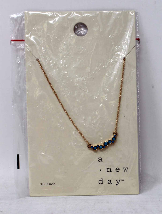 A New Day 18'' Inch Stone Necklace 1 Count