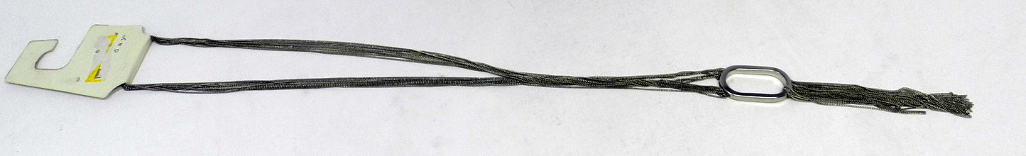 A New Day Rhodium Tassel Necklace