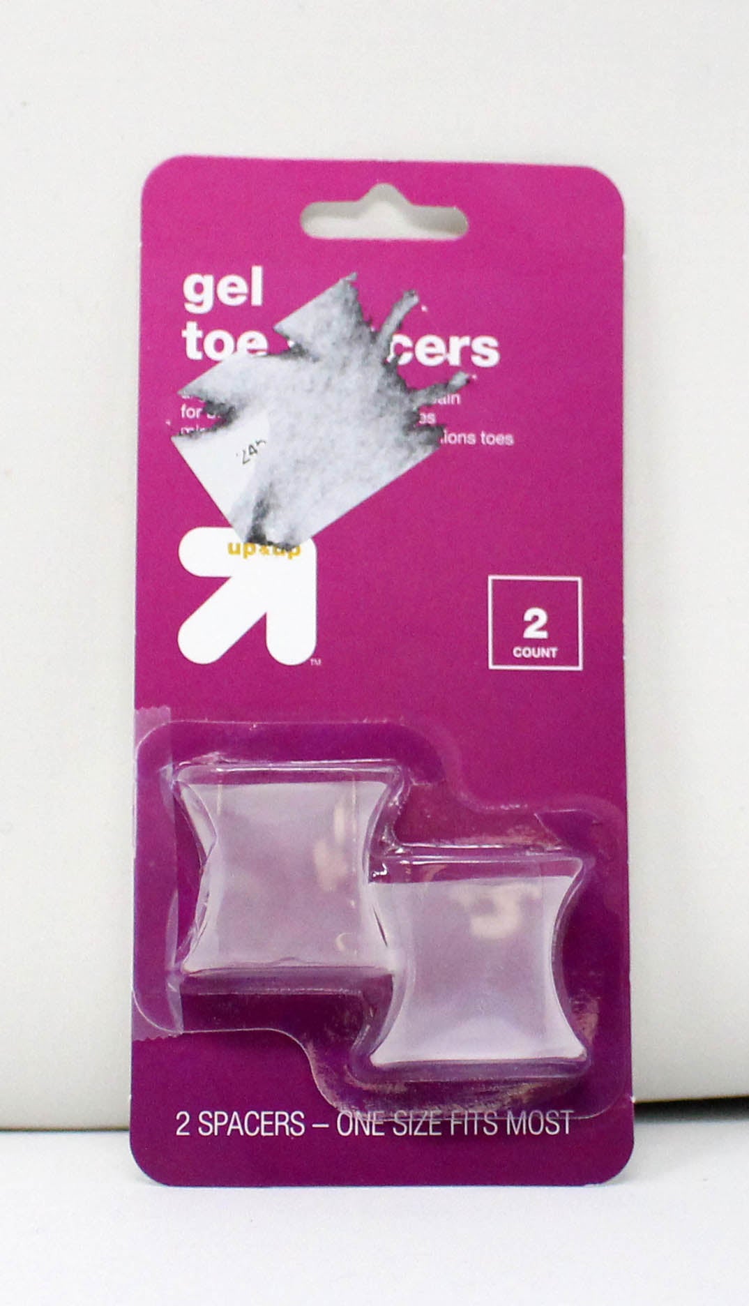 Up & Up Gel Toe Spacers 2 Count (Read Description)