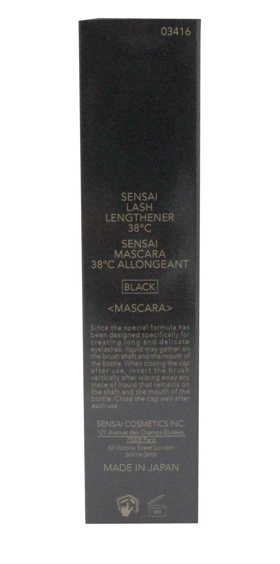 Sensai Lash Lengthener 38C Mascara Black 0.34 Ounce