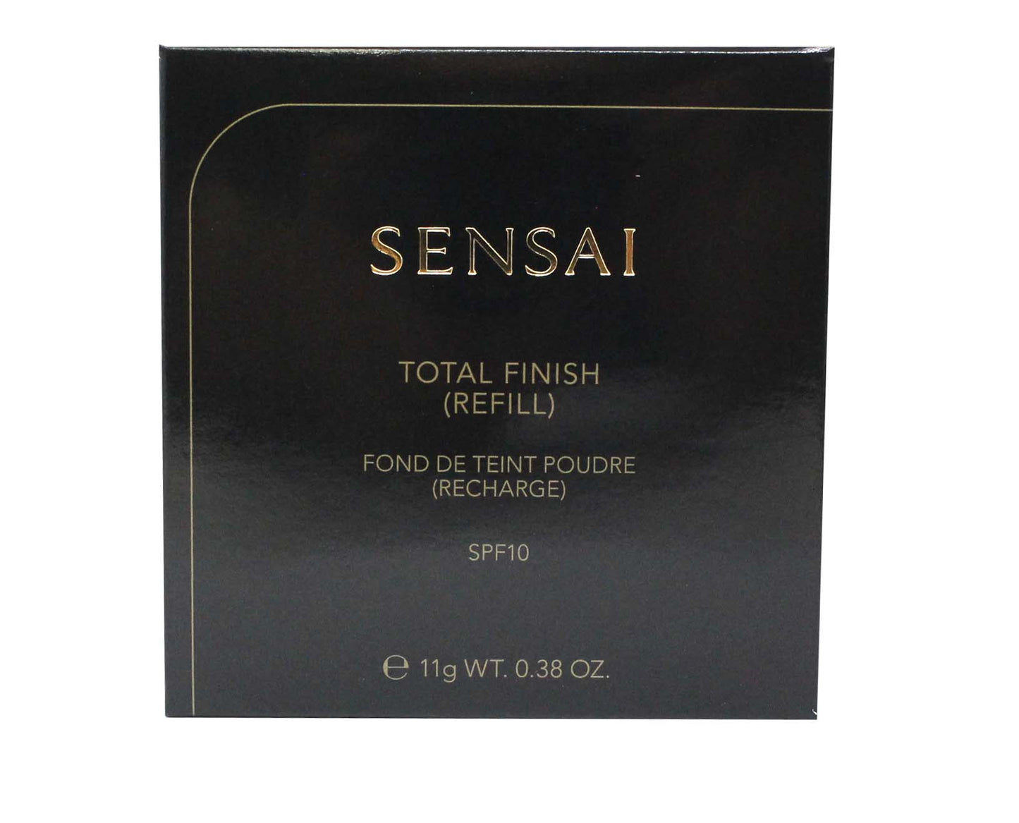 Sensai Total Finish Refill SPF 10, 204 Almond Beige 0.38 Ounces