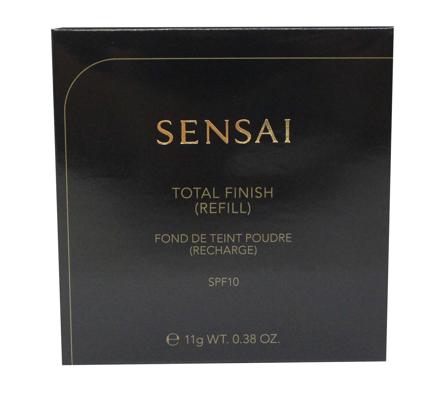 Sensai Total Finish Refill SPF 10, 204.5 Amber Beige 0.38 Ounces
