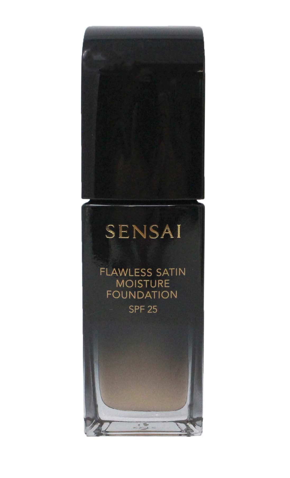 Sensai Flawless Satin Moisture Foundation SPF 25, 203 Neutral Beige 1.01 Ounces