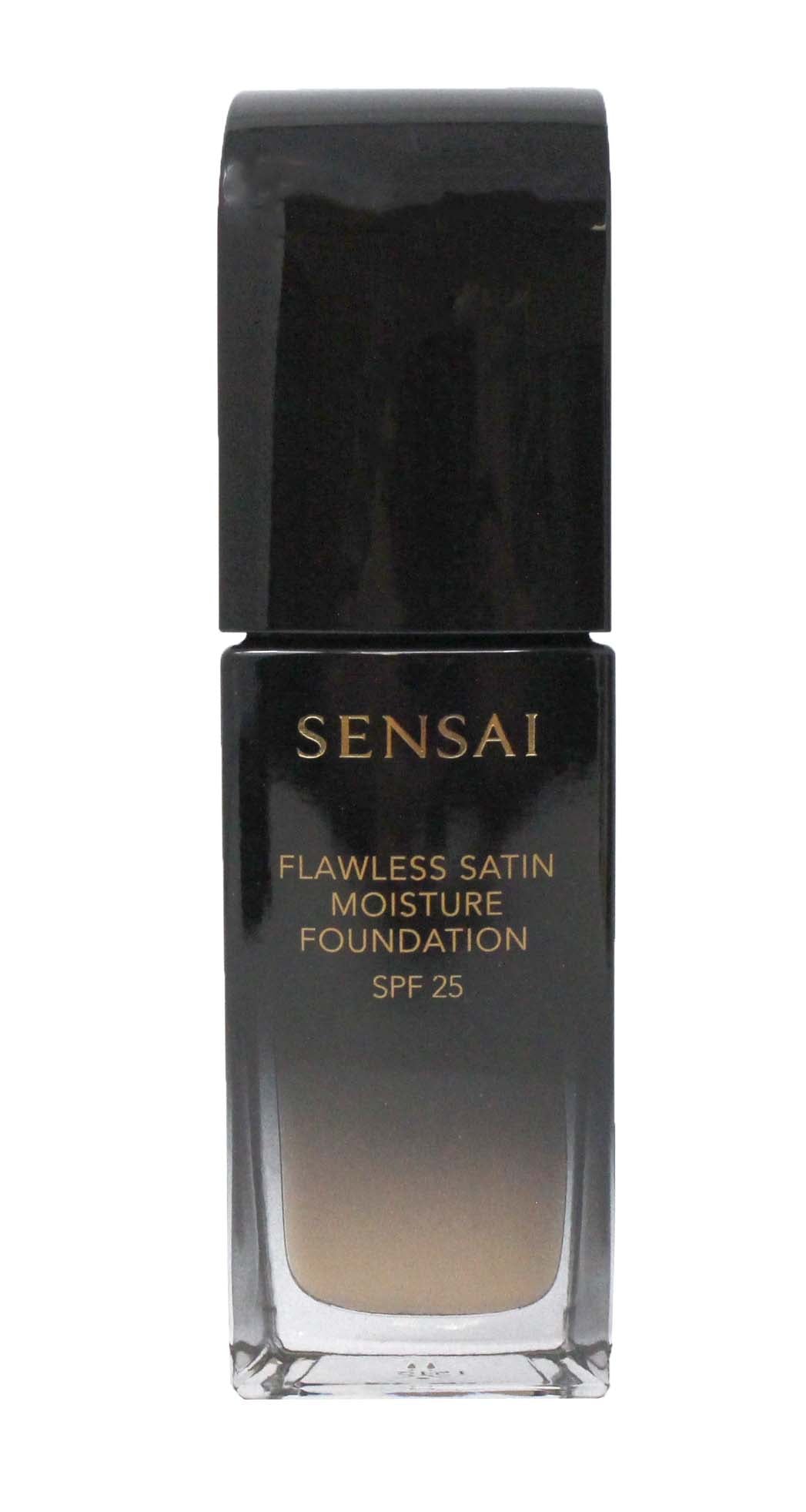 Sensai Flawless Satin Moisture Foundation SPF 25, 204 Honey Beige 1.01 Ounces