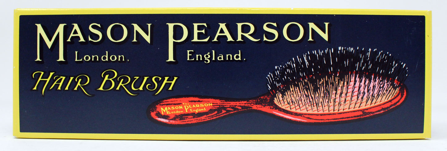 Mason Pearson Pocket Bristle & Nylon Dark Ruby Hair Brush