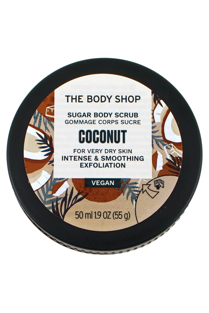The Body Shop Coconut Sugar Body Scrub for Very Dry Skin 1.9 Ounce