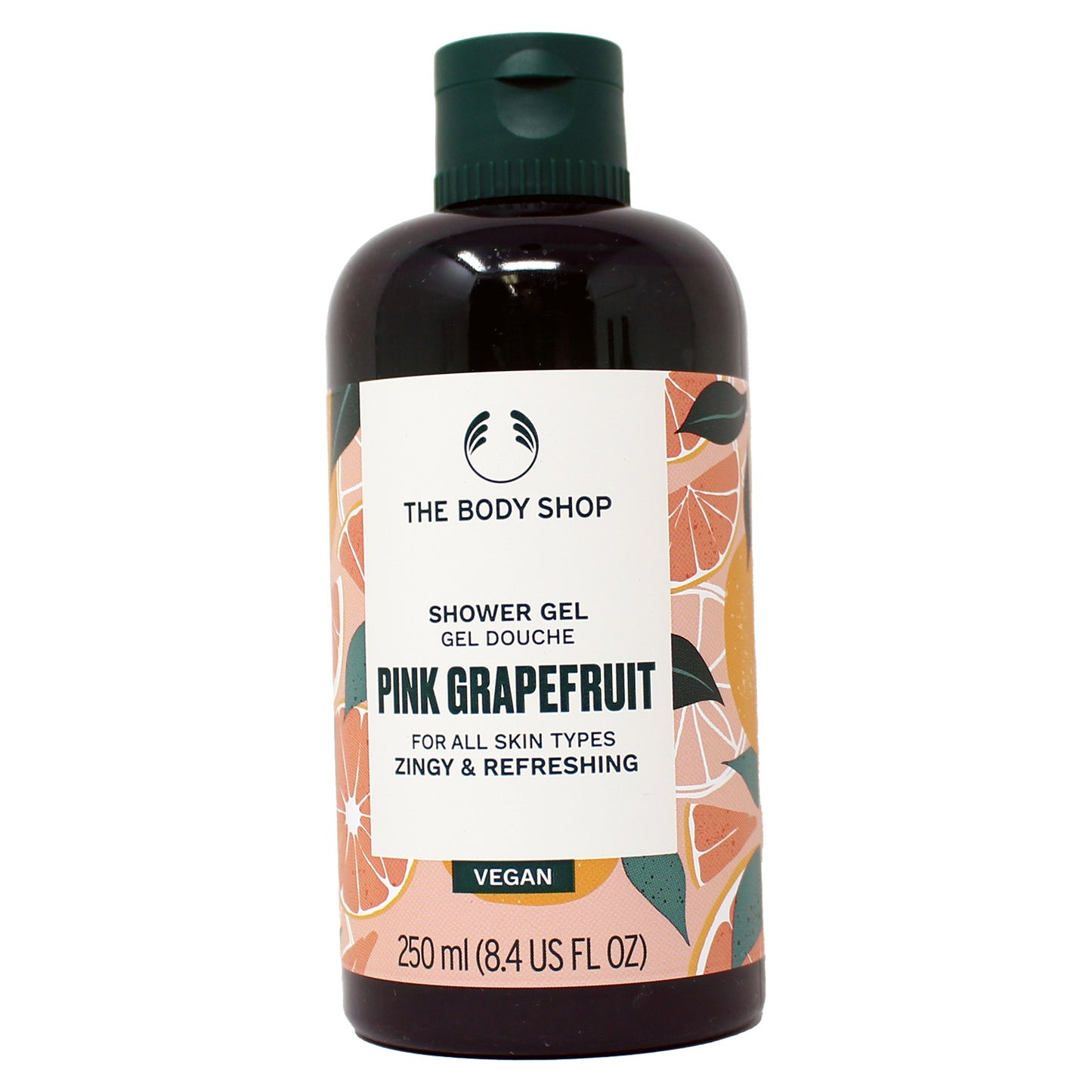 The Body Shop Pink Grapefruit Shower Gel All Skin Types 8.4 Ounces