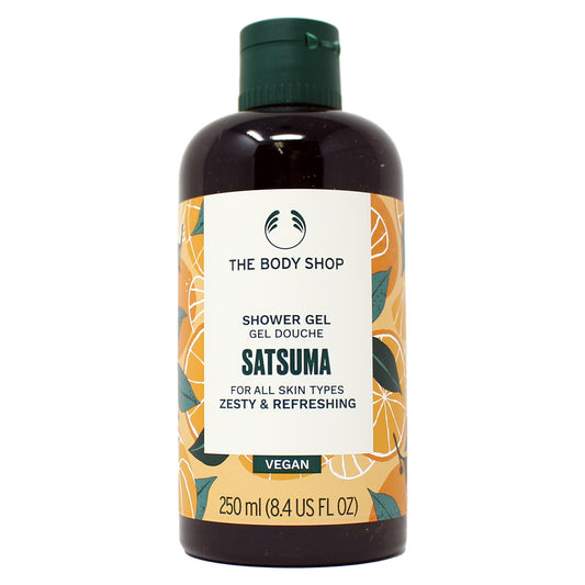 The Body Shop Satsuma Shower Gel For All Skin Types 8.4 Ounces