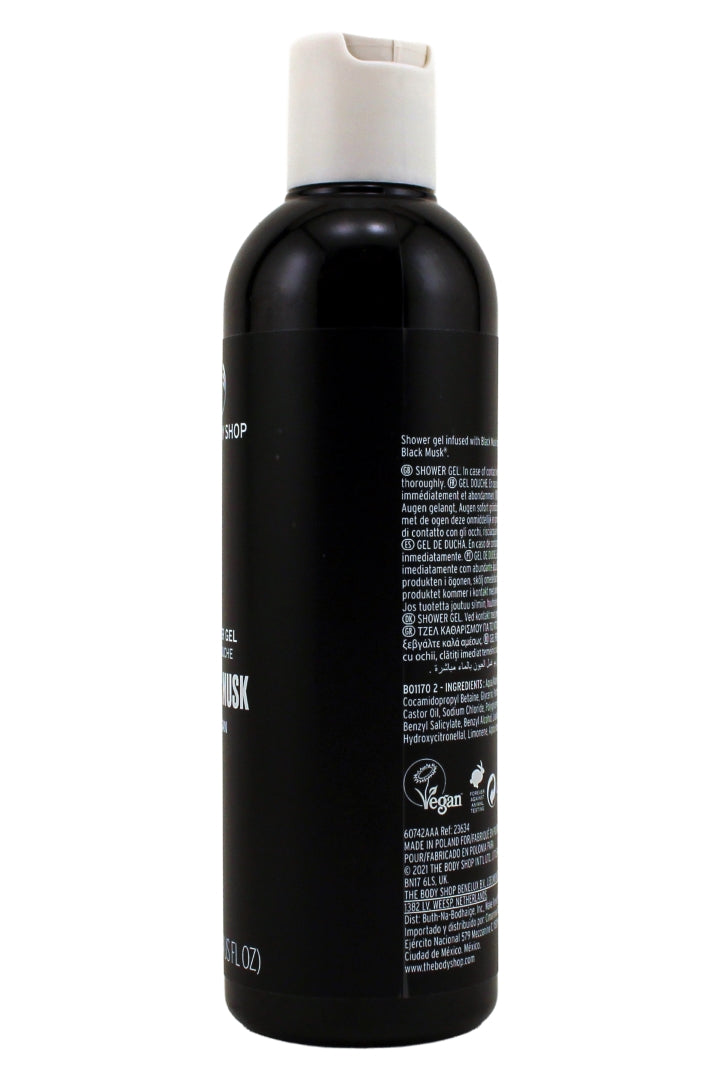 The Body Shop Black Musk Shower Gel 8.4 Fl Ounce