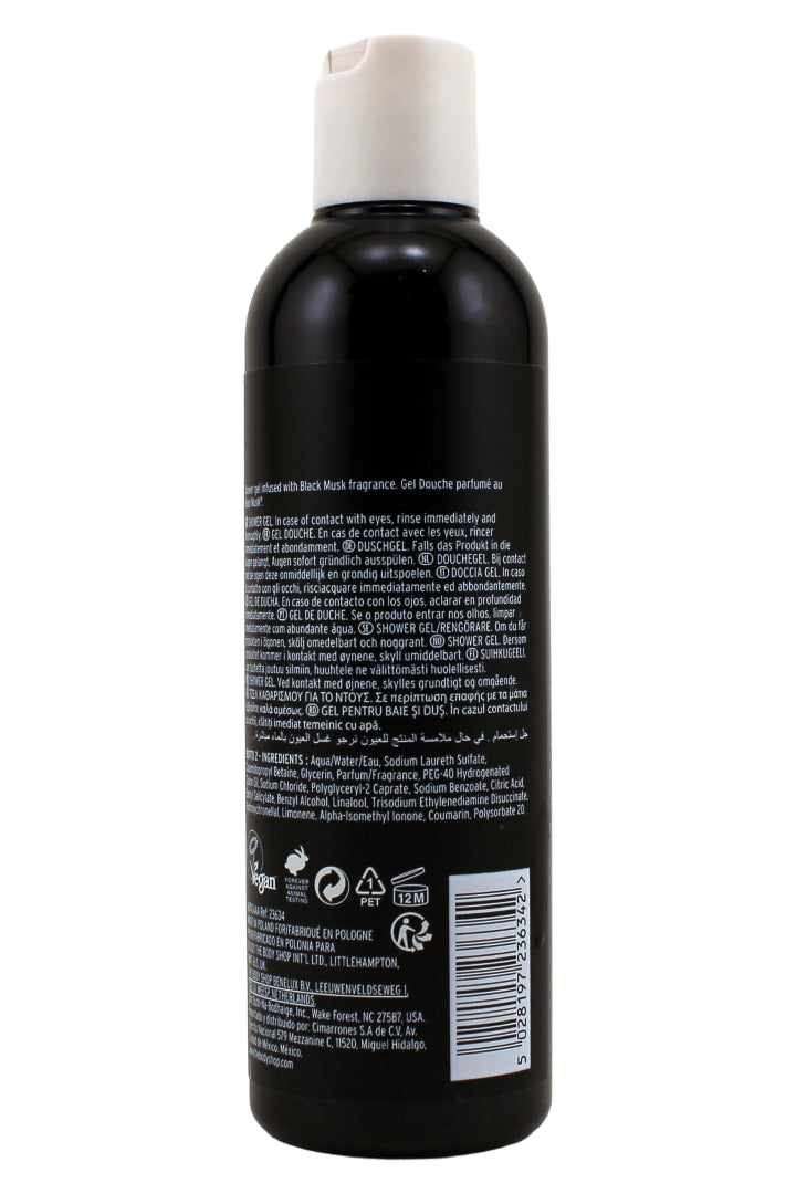 The Body Shop Black Musk Shower Gel 8.4 Fl Ounce