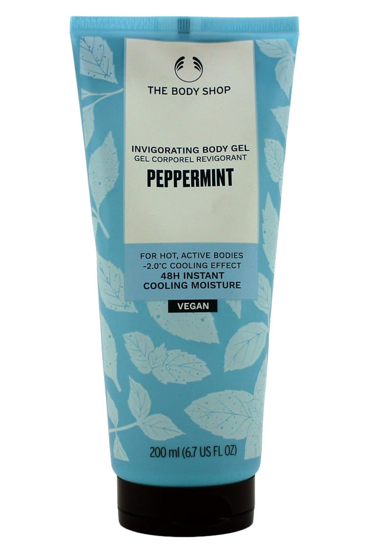 The Body Shop Peppermint Invigorating Body Gel 6.7 Fl Ounce