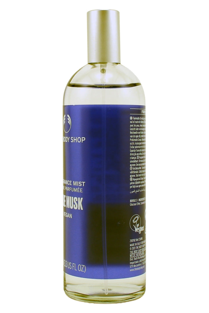 The Body Shop Blue Musk Frangrance Mist 3.3 Fl Ounce