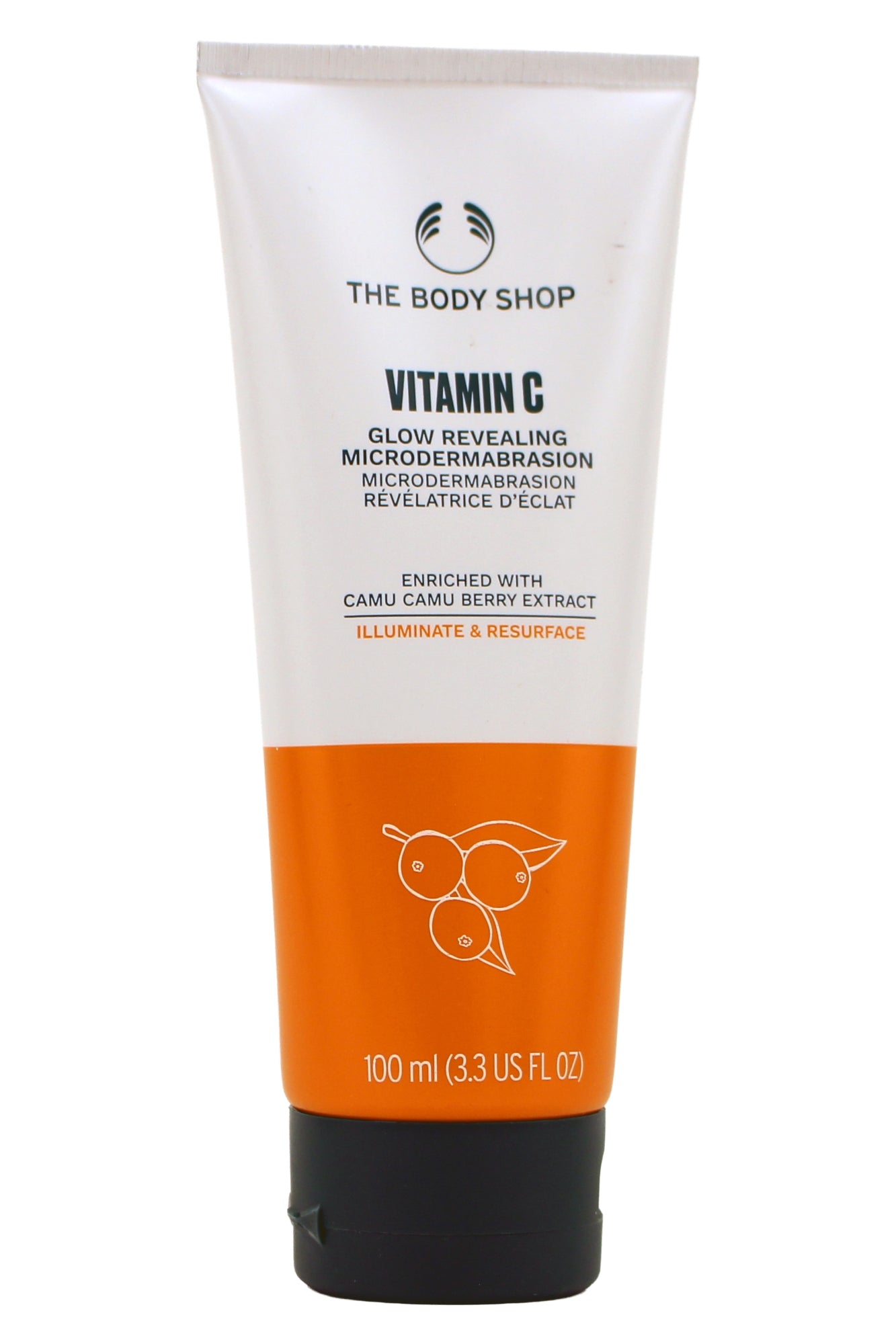 The Body Shop Vitamin C Glow Revealing Microdermabrasion 3.3 Ounces
