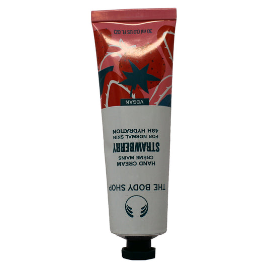 The Body Shop Strawberry Hand Cream For Normal Skin 1 Ounce