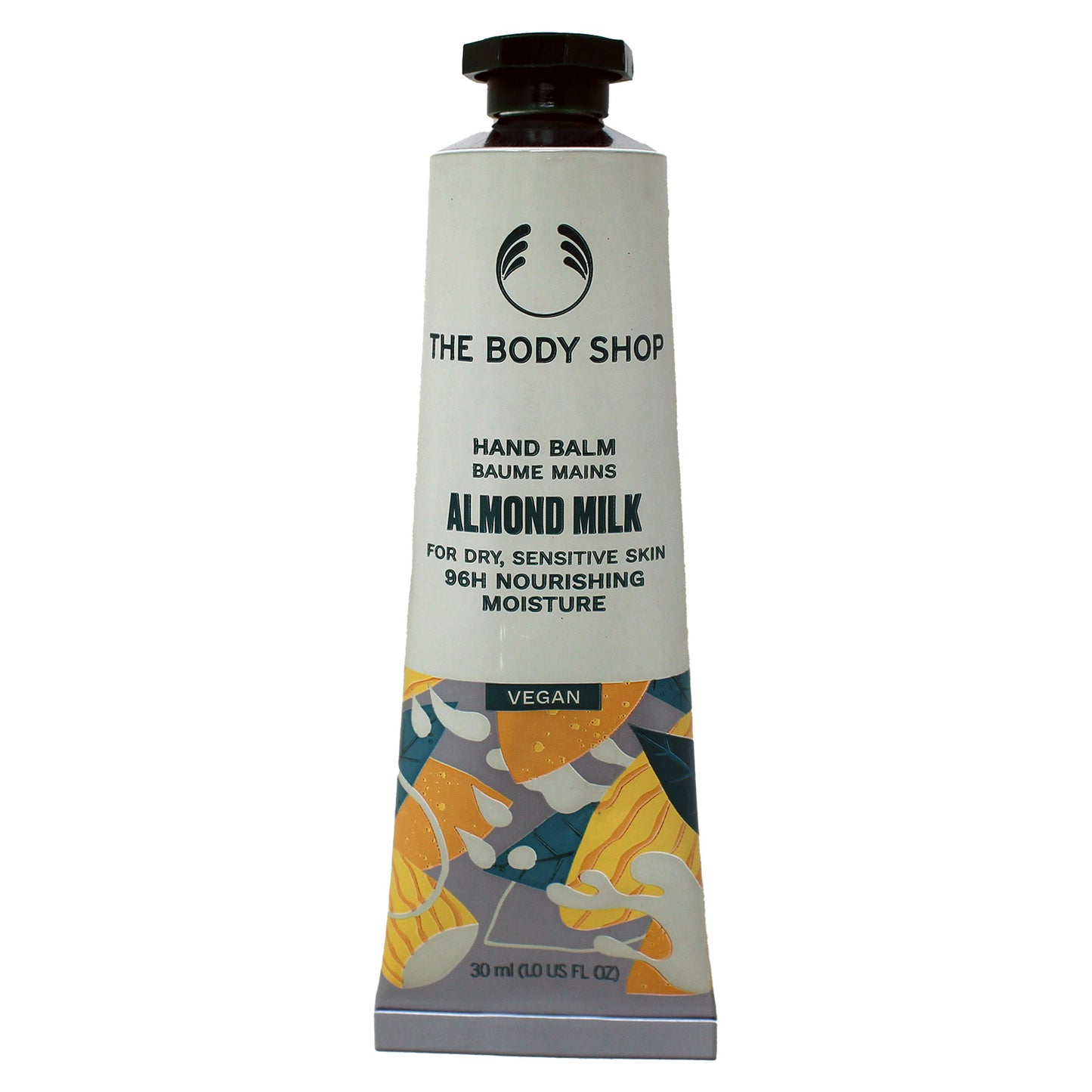 The Body Shop Almond Milk Hand Balm For Dry, Sensitive Skin 1 Ounce