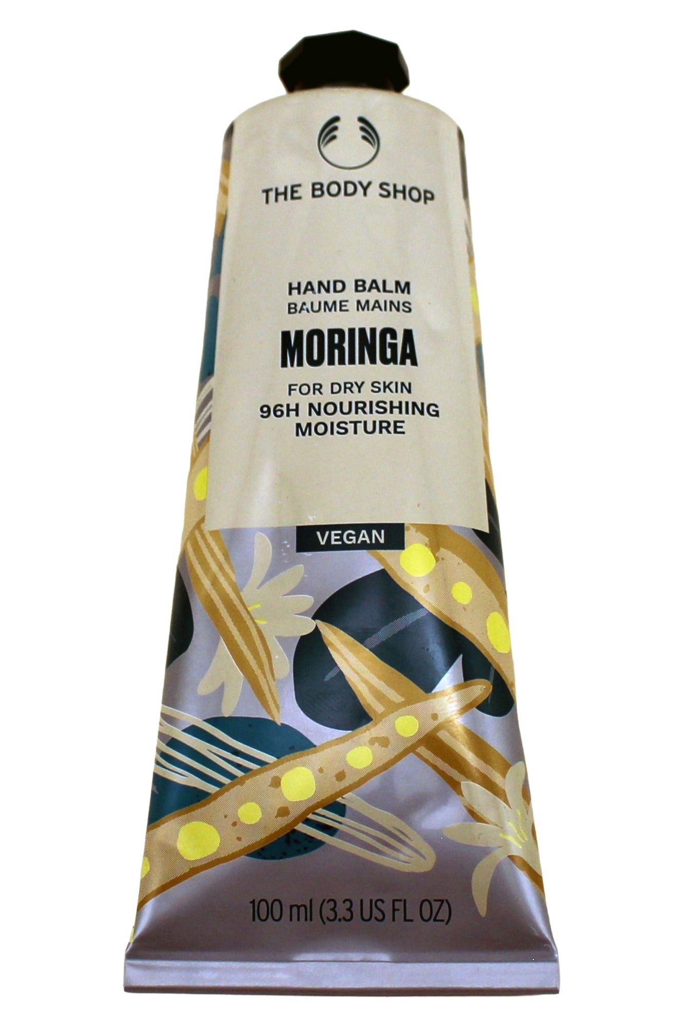 The Body Shop Moringa Hand Balm for Dry Skin 3.3 Fl Ounce