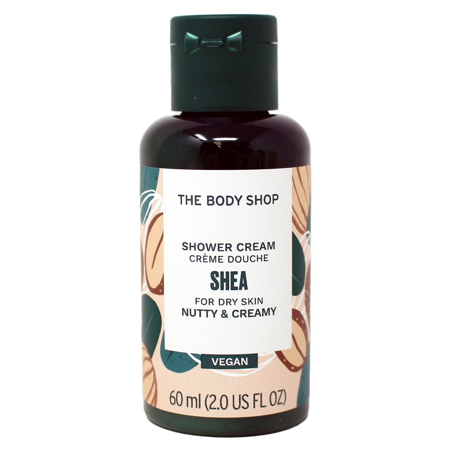 The Body Shop Shower Cream Shea for Dry Skin Nutty and Creamy 2 Fl Ounce