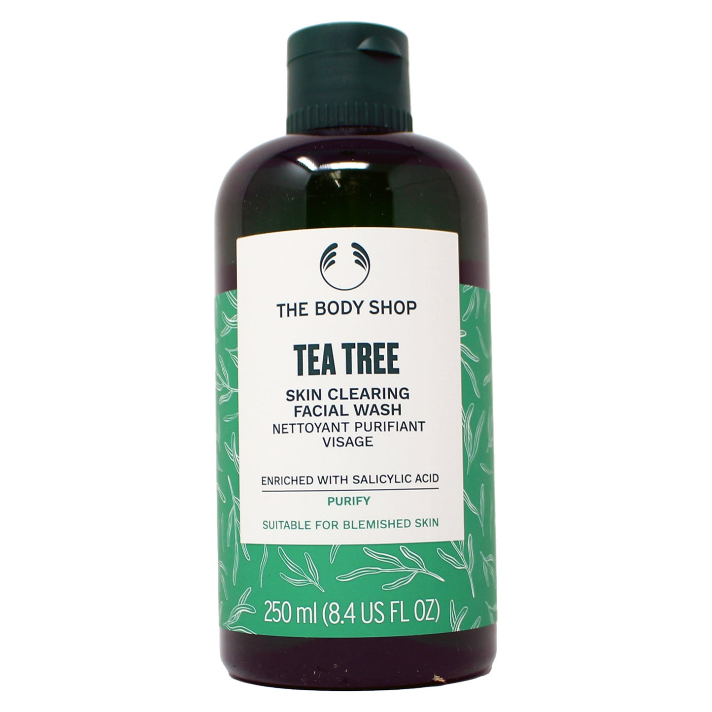 The Body Shop Tea Tree Skin Clearing Facial Wash 8.4 Ounces