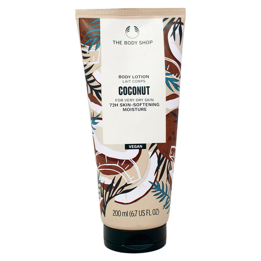 The Body Shop Coconut Body Lotion For Very Dry Skin 6.7 Ounces