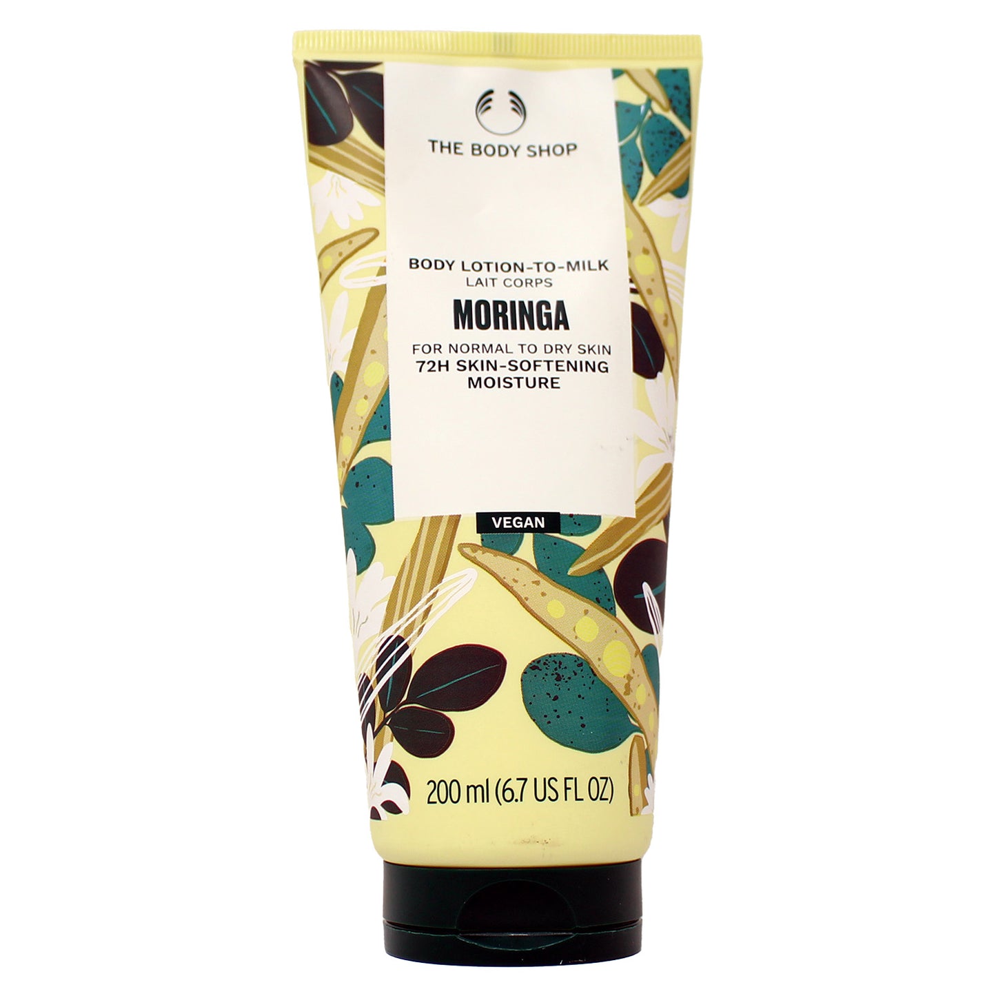 The Body Shop Moringa Body Lotion-To-Milk 6.7 Ounces