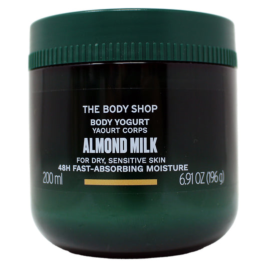 The Body Shop Almond Milk Body Yogurt For Dry, Sensitive Skin 6.91 Ounces