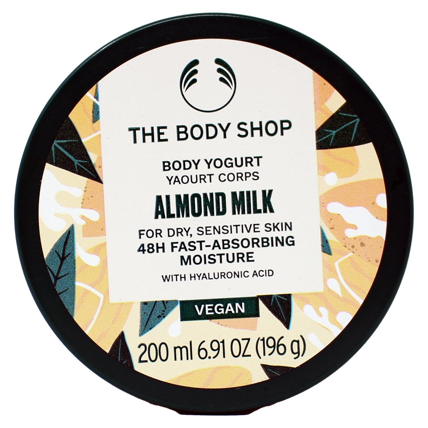 The Body Shop Almond Milk Body Yogurt For Dry, Sensitive Skin 6.91 Ounces