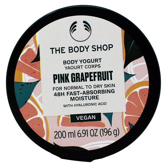 The Body Shop Pink Grapefruit Body Yogurt For Normal To Dry Skin 6.91 Ounces