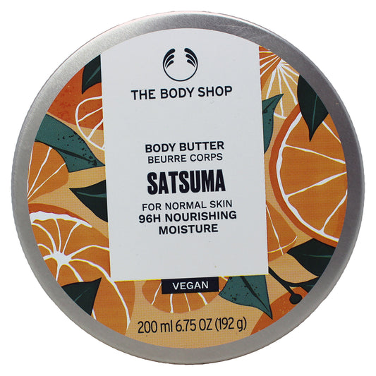 The Body Shop Satsuma Body Butter For Normal Skin 6.75 Ounces