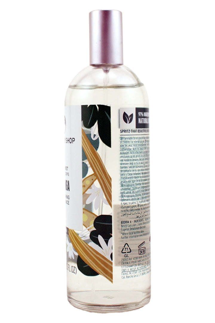 The Body Shop Body Mist Moringa Reffreshing Frangrance 3.3 Fl Ounce