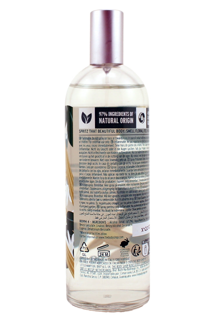 The Body Shop Body Mist Moringa Reffreshing Frangrance 3.3 Fl Ounce