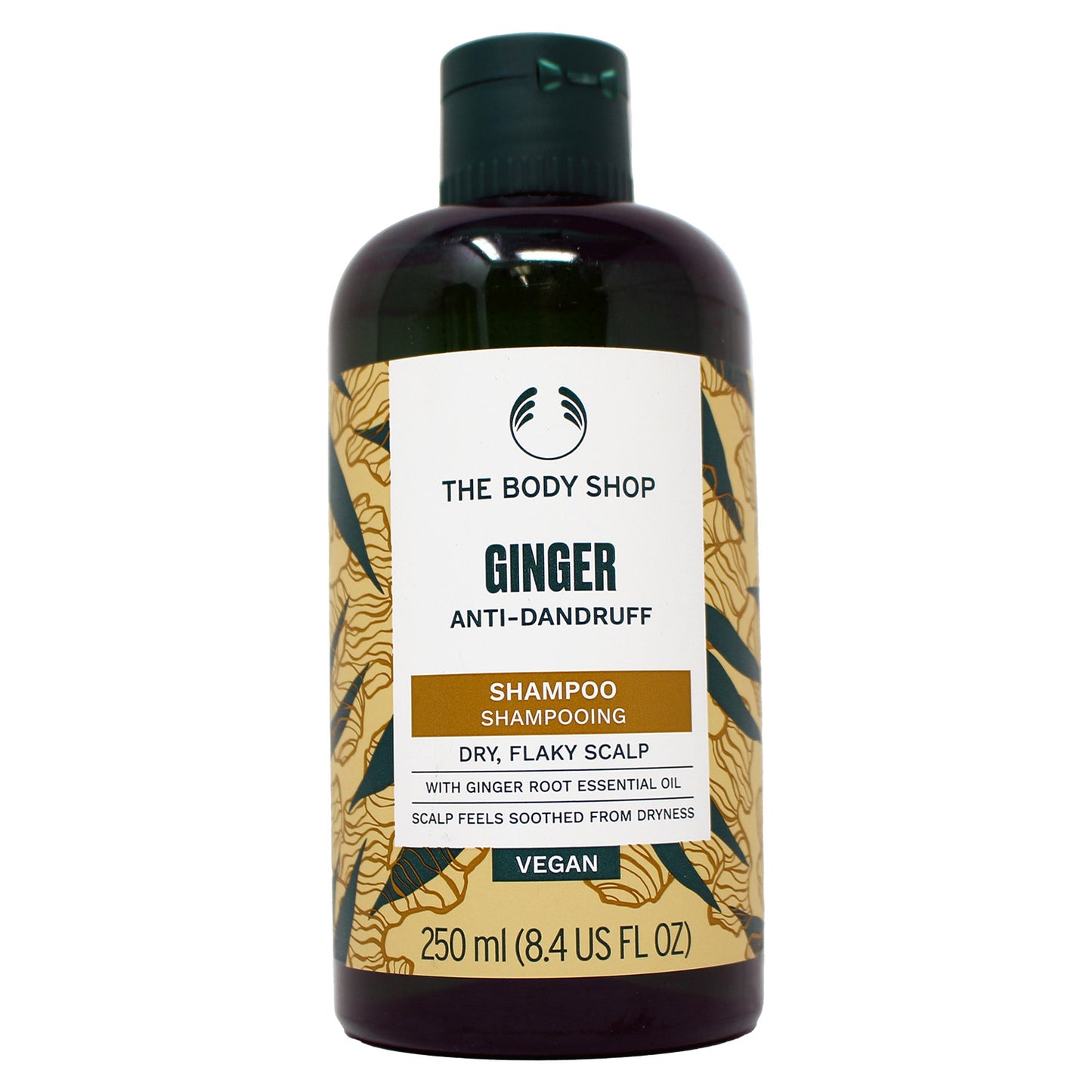 The Body Shop Anti-Dandruff Ginger Shampoo 8.4 Ounces