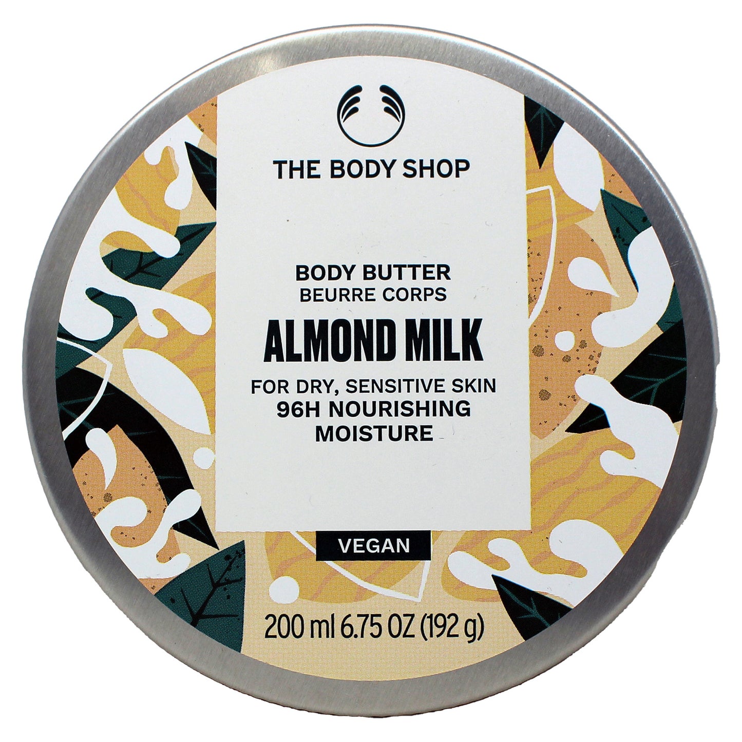 The Body Shop Almond Milk Body Butter For Dry, Sensitive Skin 6.75 Ounces