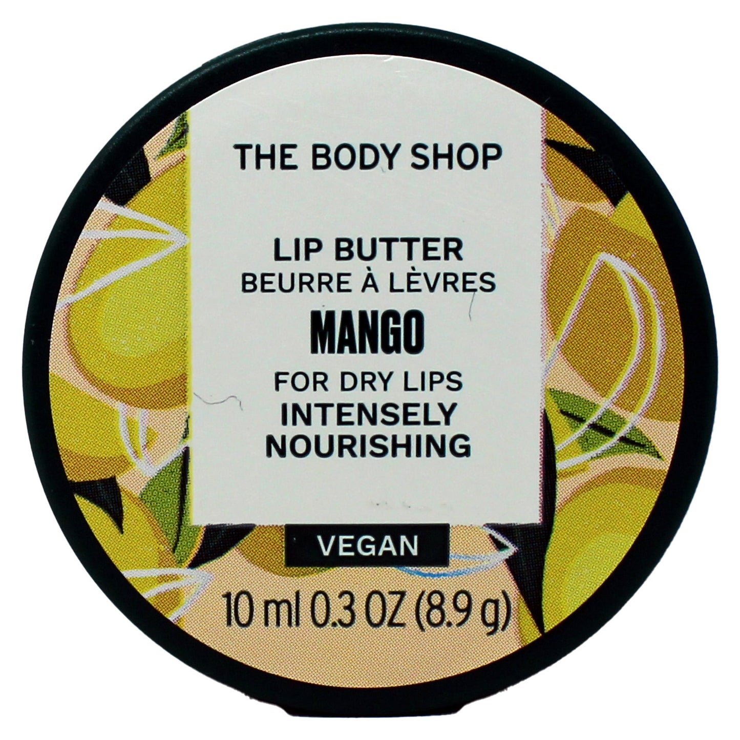 The Body Shop Mango Lip Butter For Dry Lips 0.3 Ounces