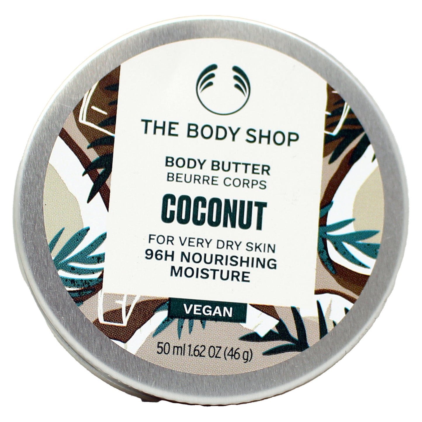 The Body Shop Coconut Body Butter For Very Dry Skin 1.62 Ounces