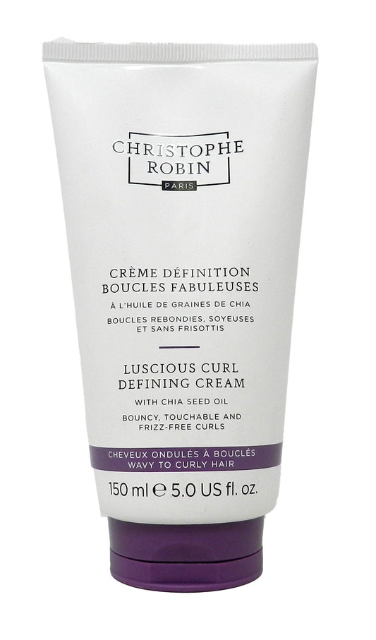 Christophe Robin Luscious Curl Defining Cream With Chia Seed Oil 5 Ounces