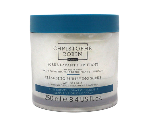 Christophe Robin Cleansing Purifying Scrub With Sea Salt 8.4 Ounces