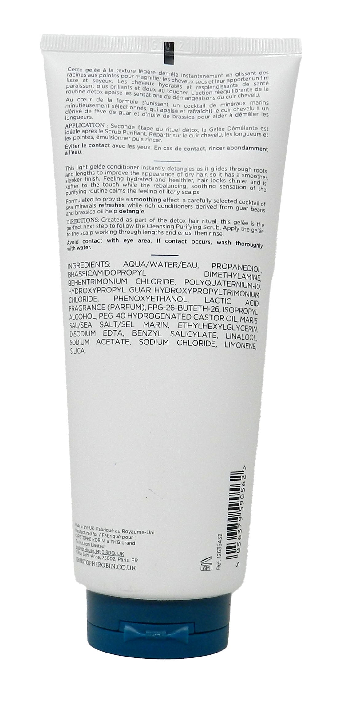 Christophe Robin Purifying Conditioner Gelee With Sea Minerals 6.7 Ounces