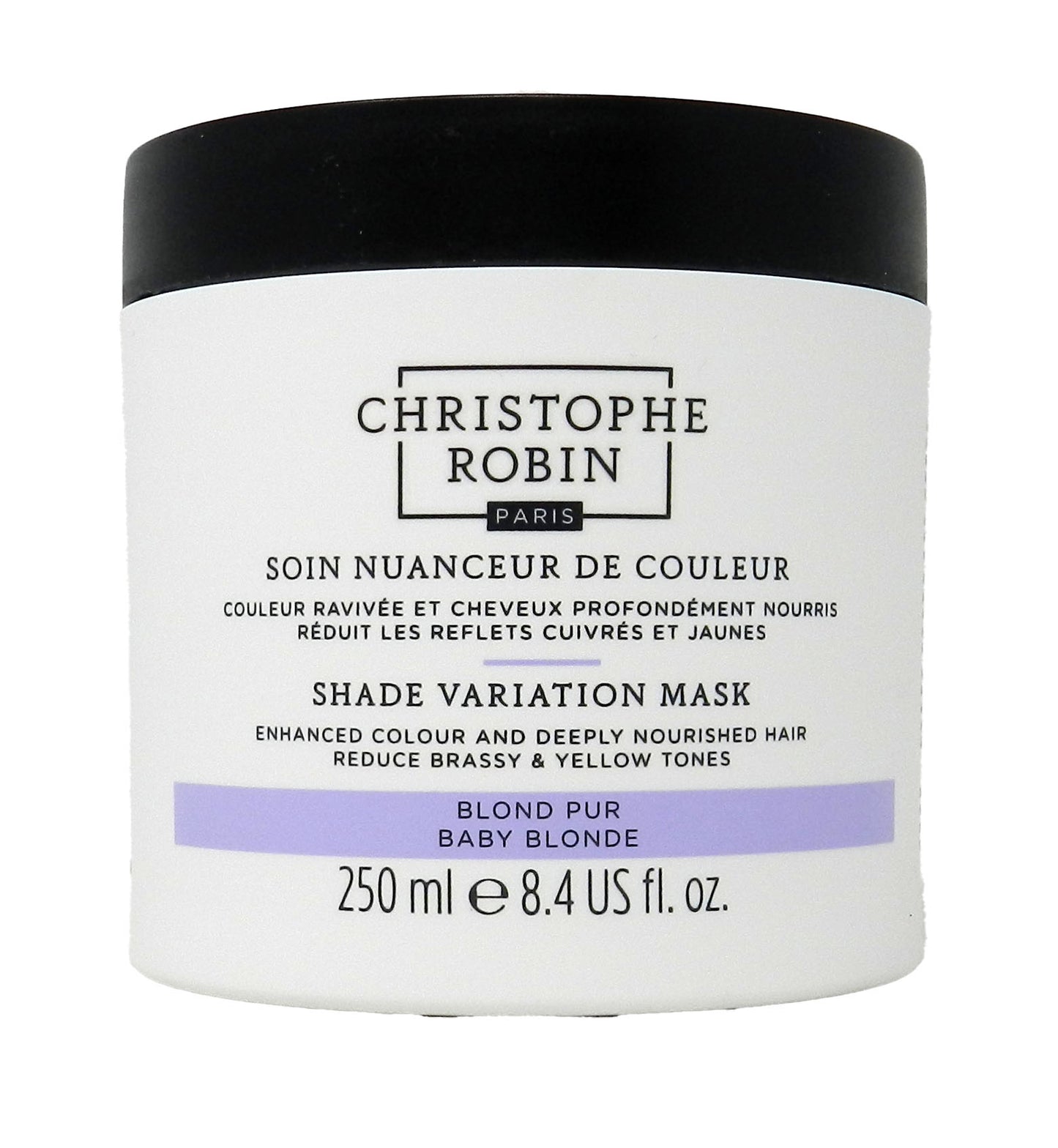 Christophe Robin Shade Variation Nourishing Hair Mask Baby Blonde 8.4 Ounces