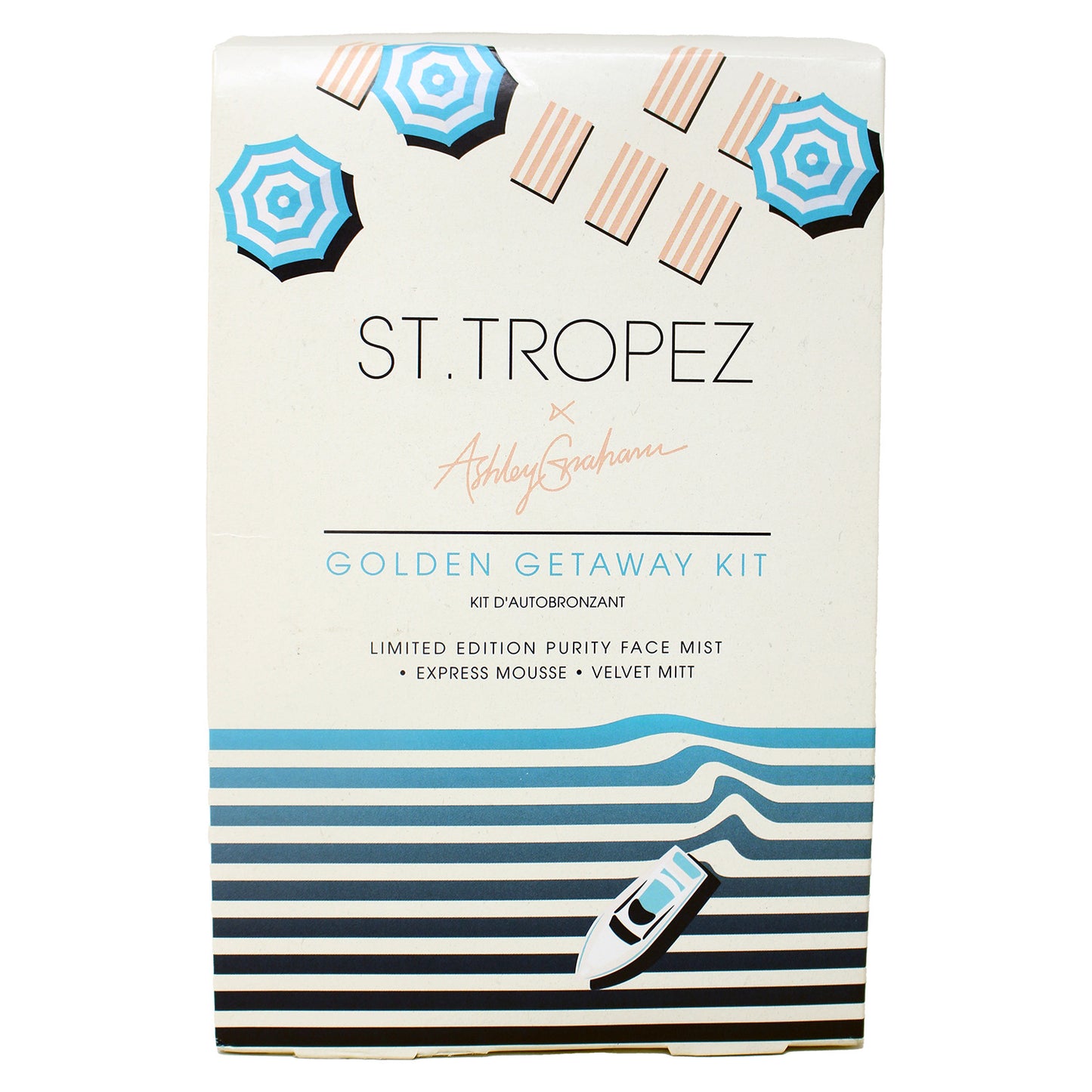 St. Tropez Ashley Graham Golden Getaway Kit - Self Tan Set