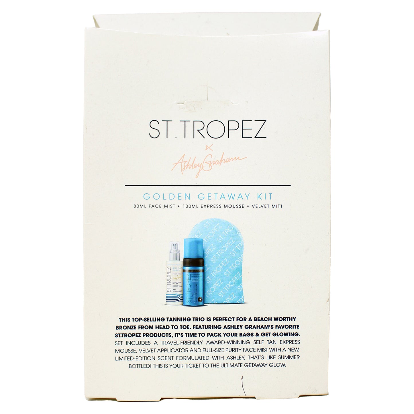 St. Tropez Ashley Graham Golden Getaway Kit - Self Tan Set