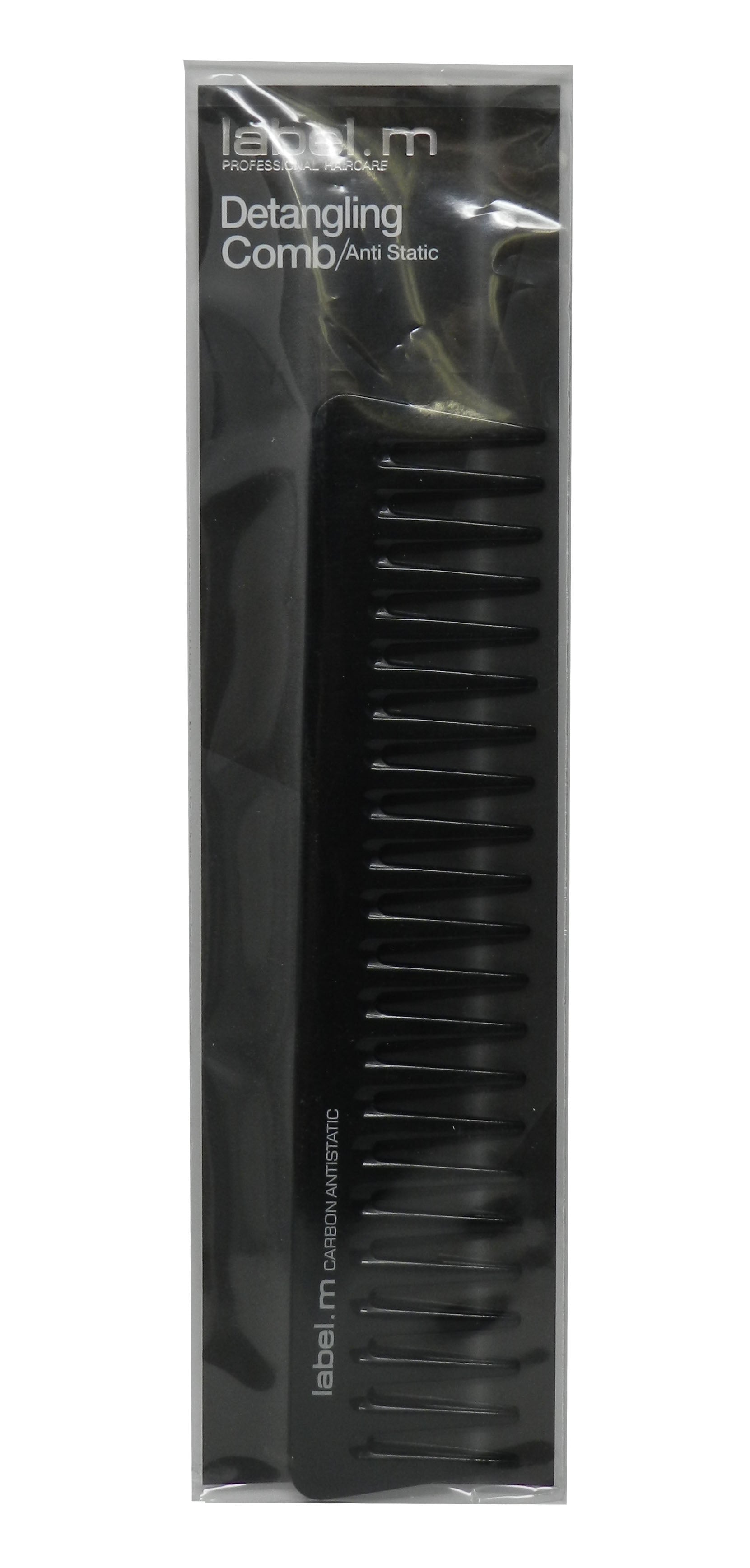 Label.M Anti-Static Detangling Comb Black 1 Count
