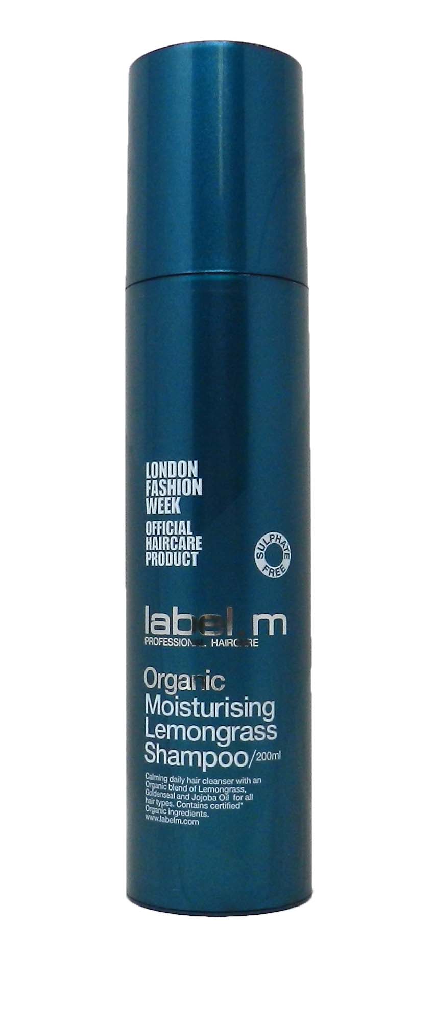 Label.M Organic Moisturizing Lemongrass Shampoo 6.8 Ounces