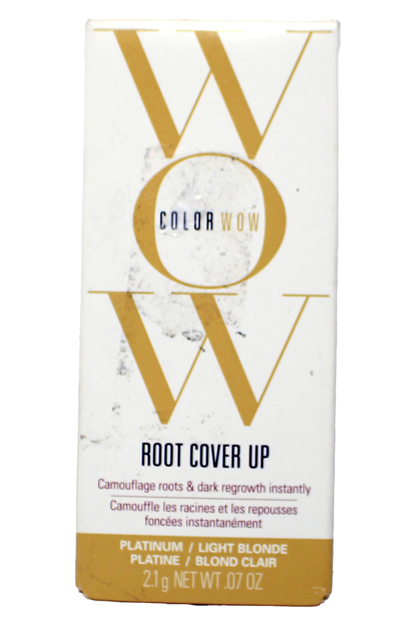 COLOR WOW Root Cover Up, Platinum - Instant Grey Coverage and Highlight Touch-Up