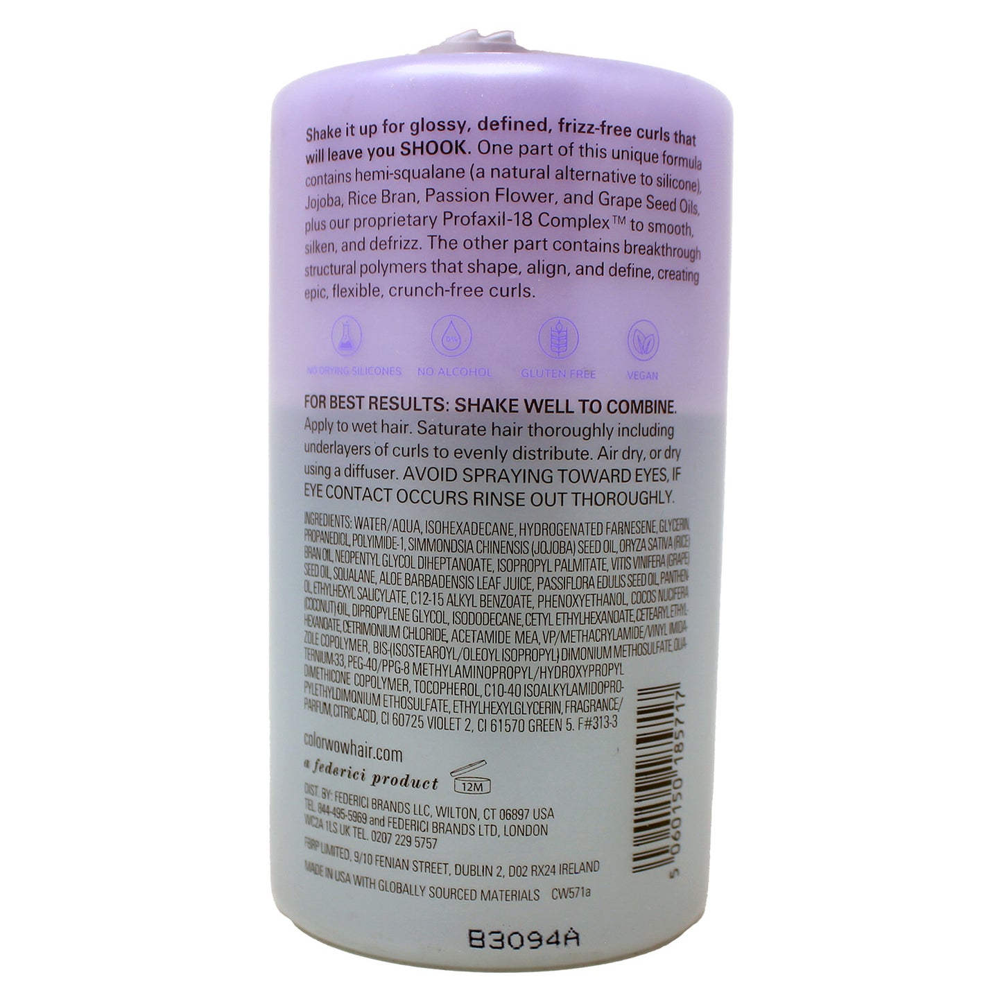 Color Wow Curl Wow Shook Mix + Fix Bundling Spray 10 fluid Ounces