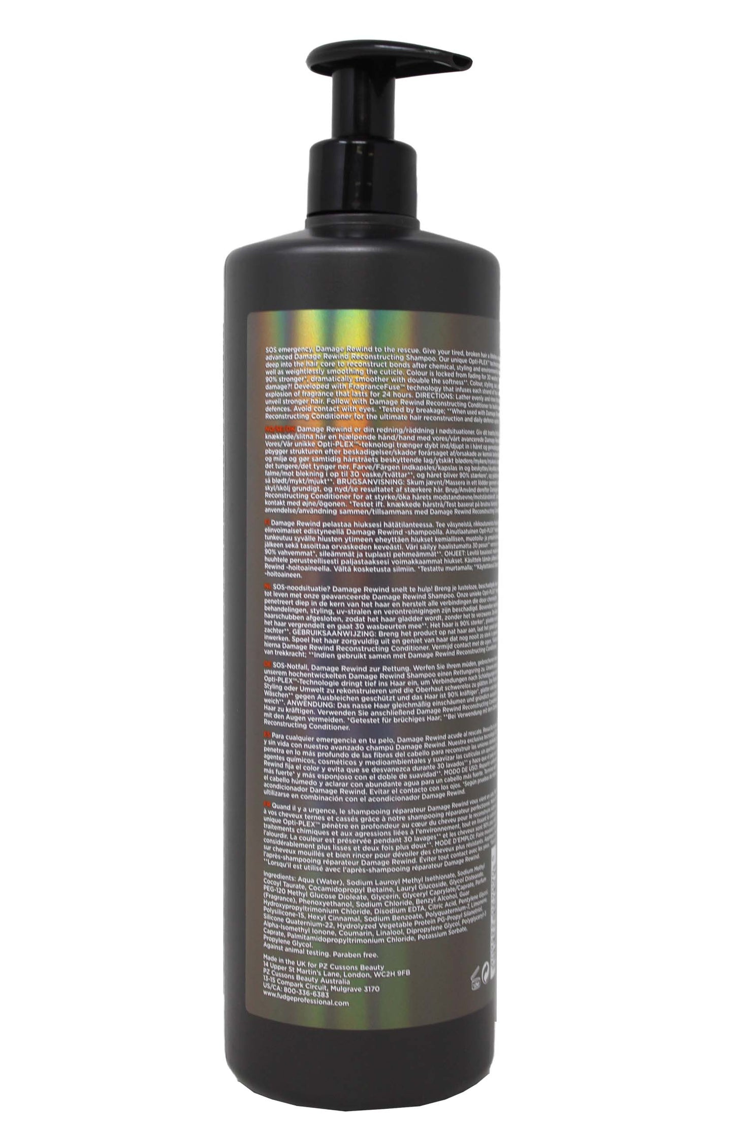 Fudge Damage Rewind Reconstructing Shampoo 33.8 Ounces