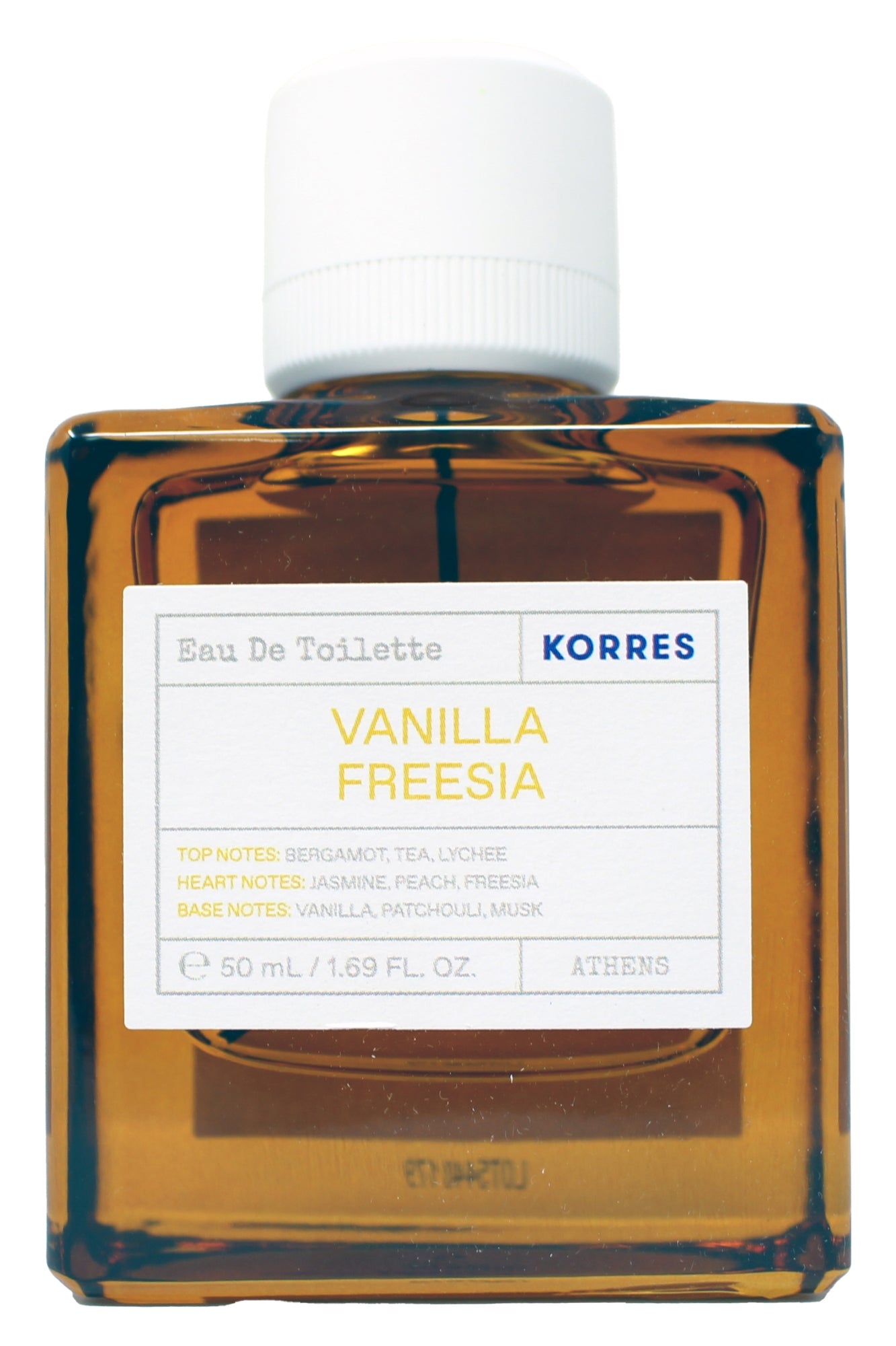 Korres Vanilla Freesia Eau De Toilette Spray 1.69 Fl Ounce