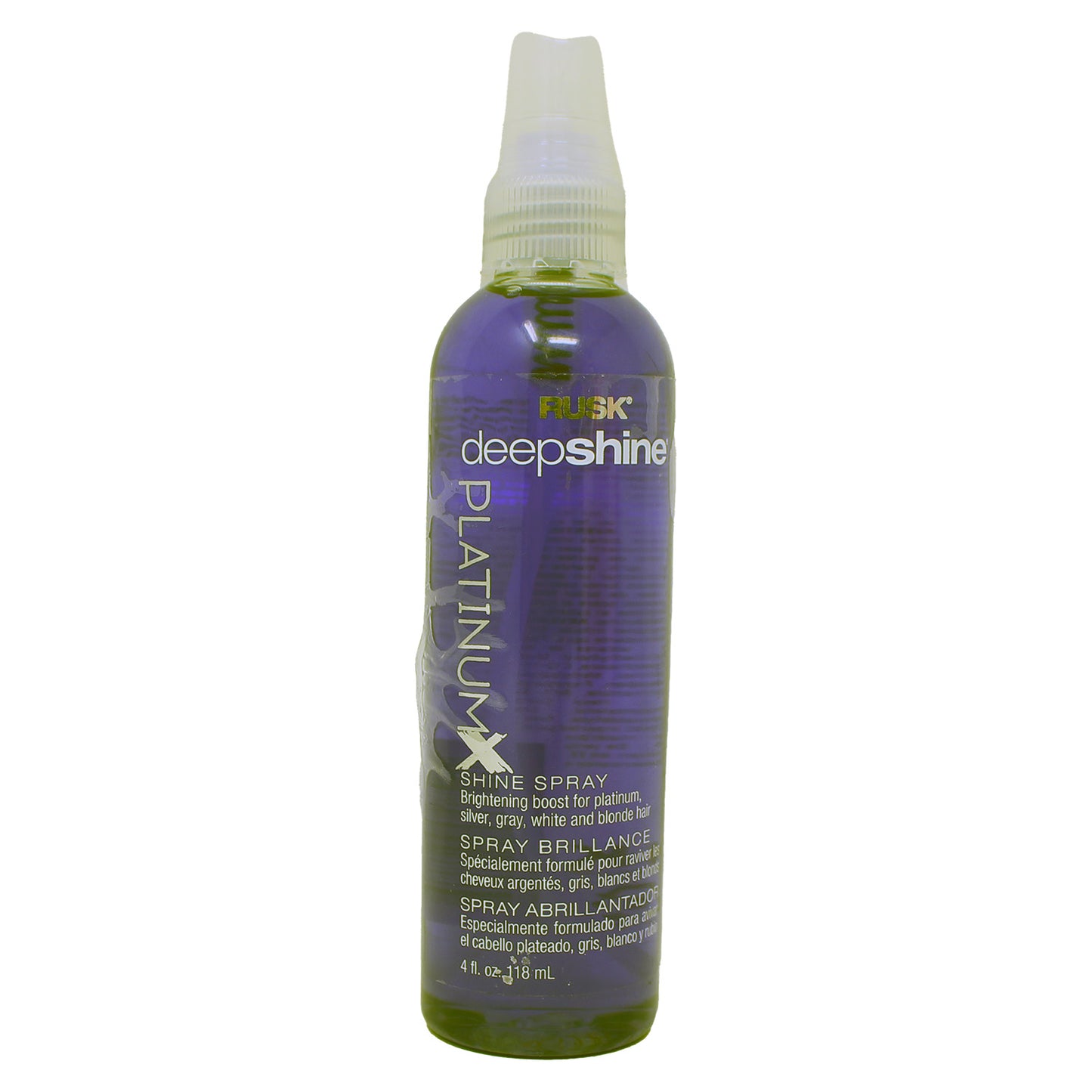 Rusk Deepshine PlatinumX Shine Spray 4 Ounces