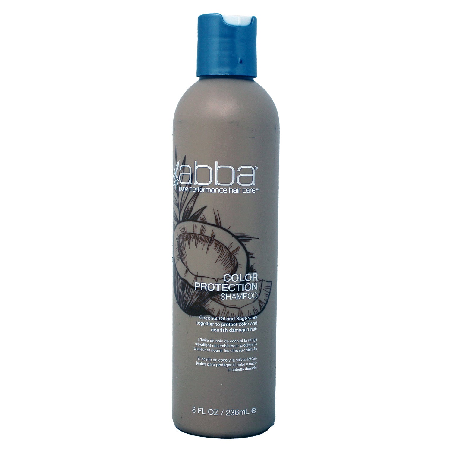abba Color Protection Shampoo with Coconut Oil & Sage 8.0 Fluid Ounces