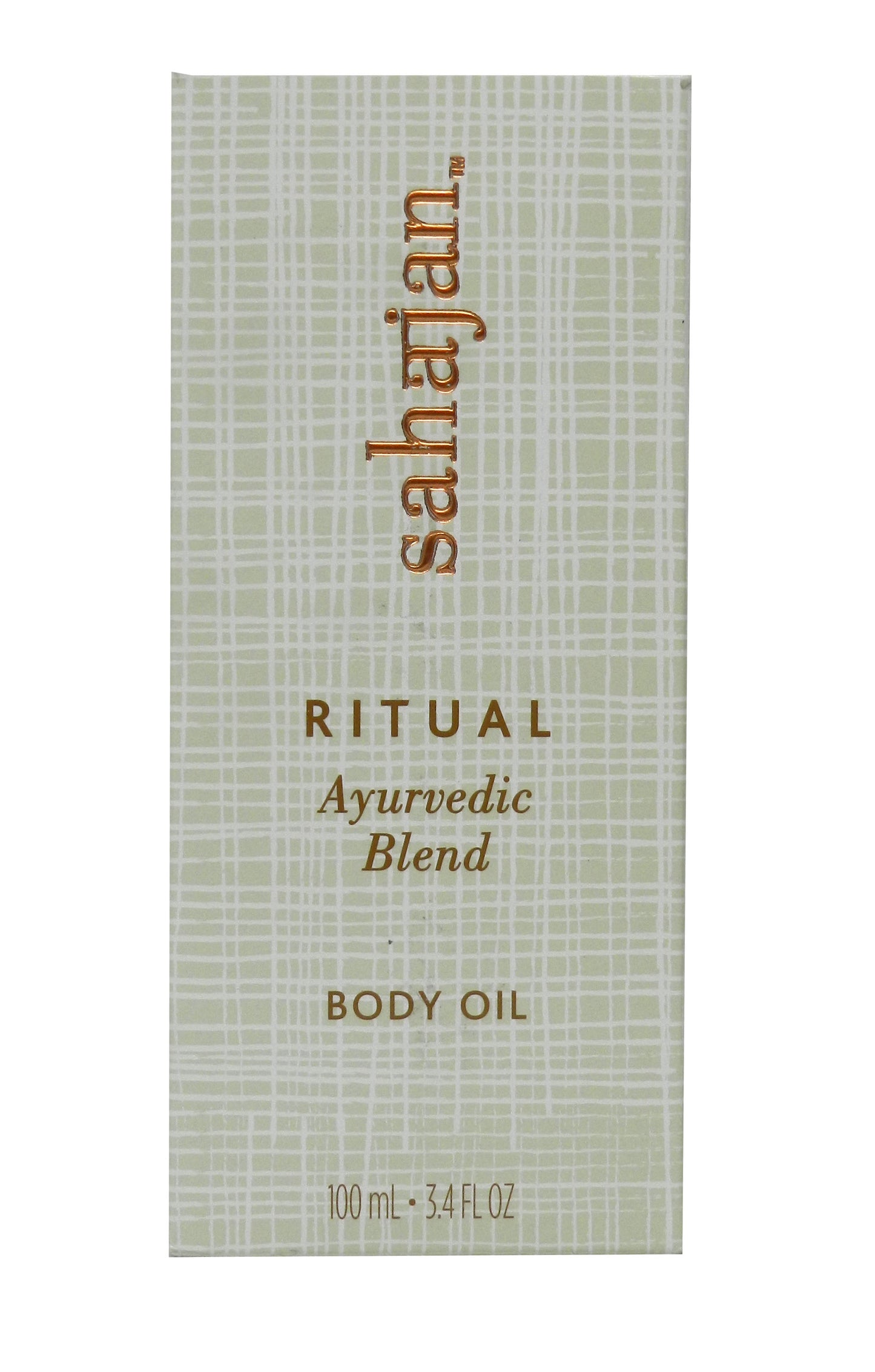 Sahajan Ritual Ayurvedic Blend Body Oil 3.4 Ounces